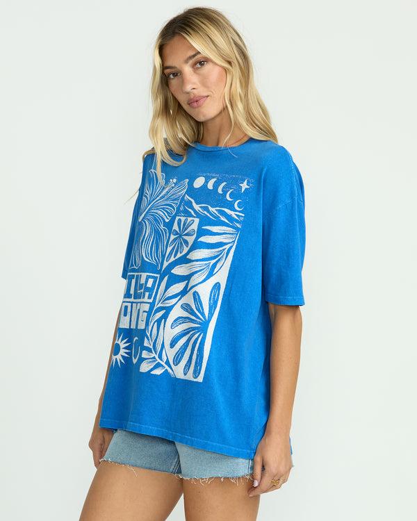 Billabong Summer Nights Tee - True Blue
