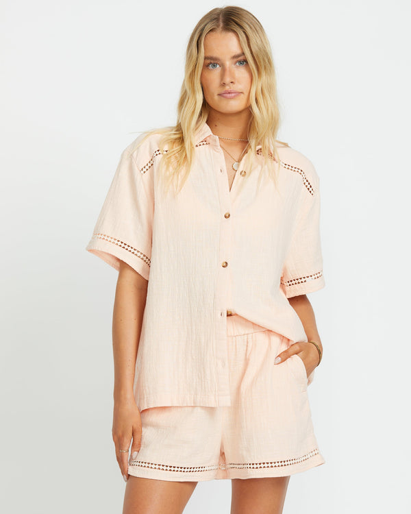 Billabong Summers End Shorts - Soft Peach