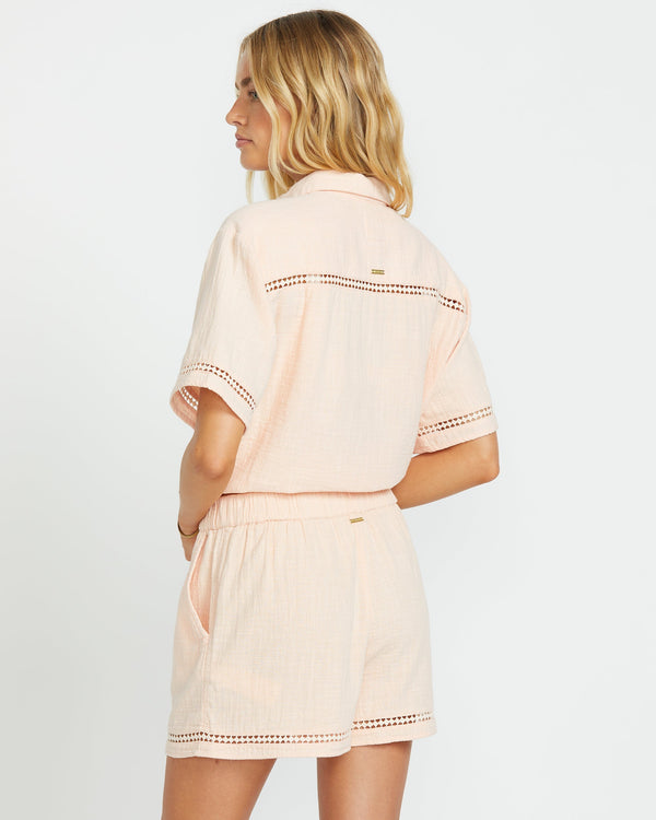 Billabong Summers End Shorts - Soft Peach