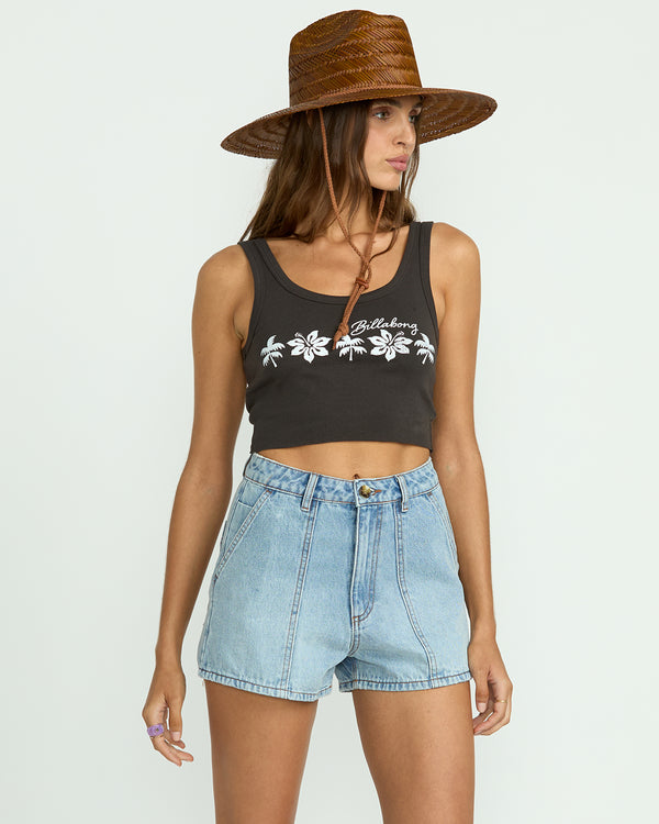 Billabong Sun Days Denim Shorts - Indigo Rinse