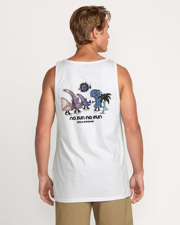 Billabong Sun Fun Premium Tank - White
