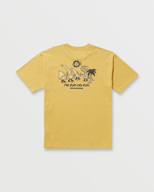 Billabong Sun Fun Regular Tee - Vintage Gold