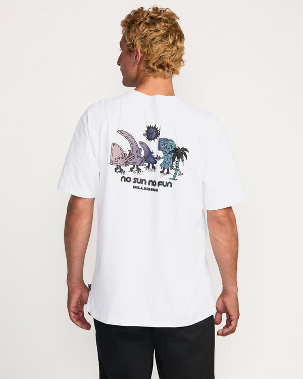 Billabong Sun Fun Regular Tee - White