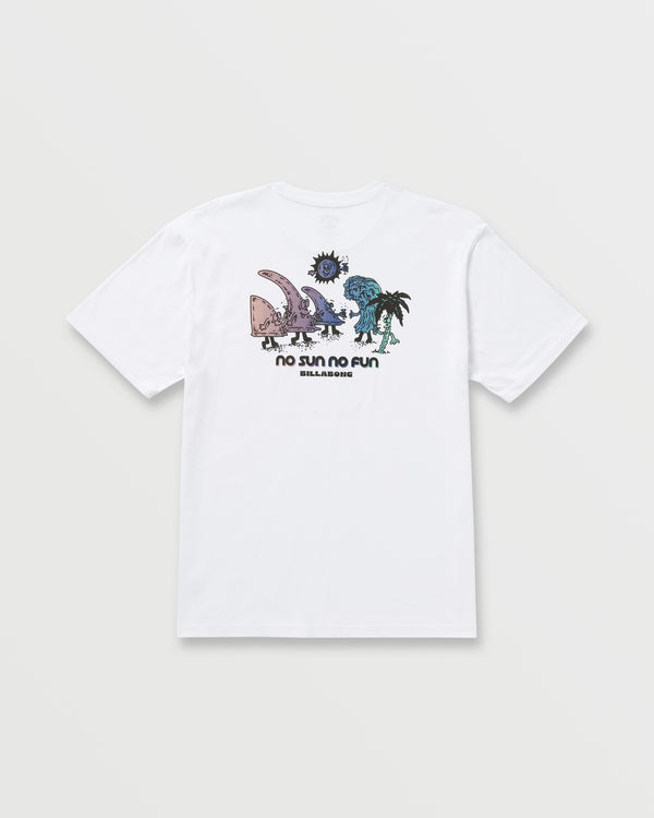 Billabong Sun Fun Regular Tee - White