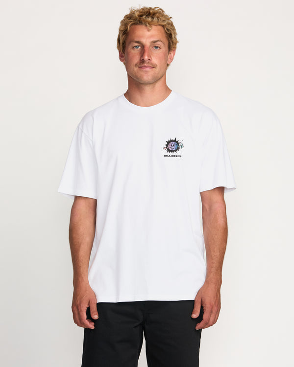 billabong Sun Fun Regular Tee - White