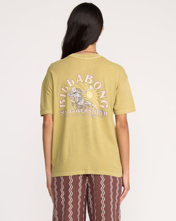 Billabong Sun Lovers Club T-Shirt - Cadet