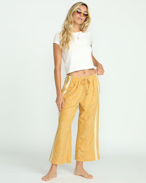 Billabong Sun Palm Terry Pants - Gold Coast