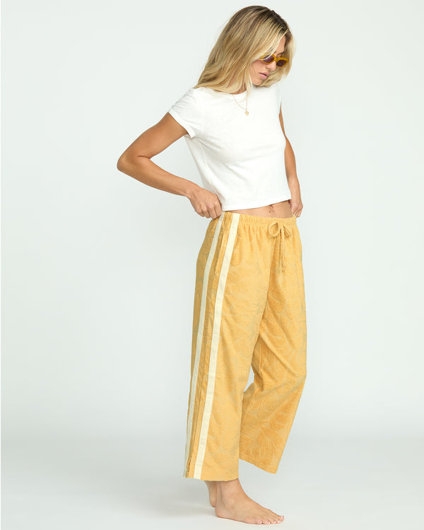Billabong Sun Palm Terry Pants - Gold Coast