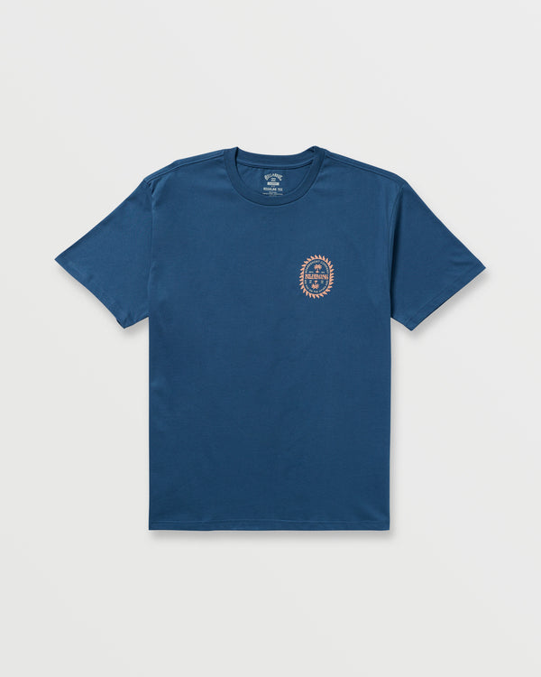 Billabong Sun Rays Regular Tee - Deep Blue