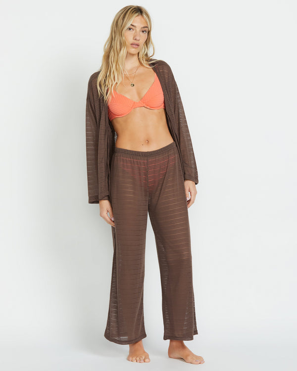 Billabong Sun Vacancy Cover-Up Pants - Kona