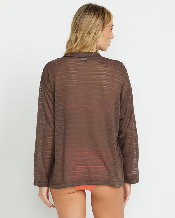 Billabong Sun Vacancy Cover-Up Top - Kona