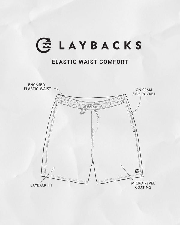 Billabong Sundays Laybacks 17" Trunks - Stealth