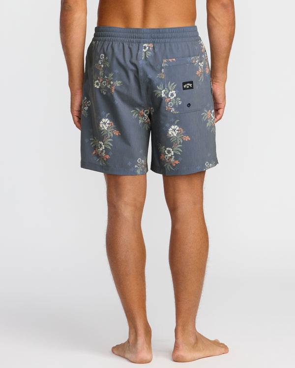 Billabong Sundays Laybacks 17" Trunks - Steel Blue