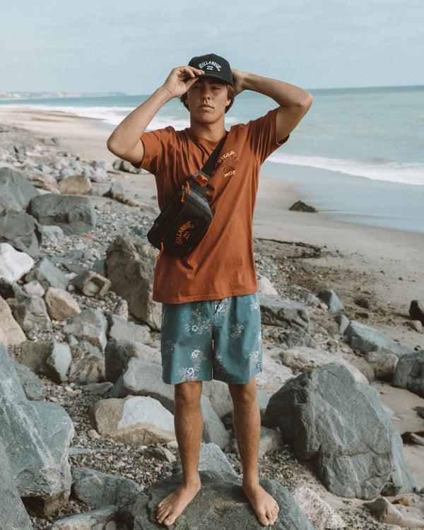 billabong Sundays Laybacks 17" Trunks - Steel Blue