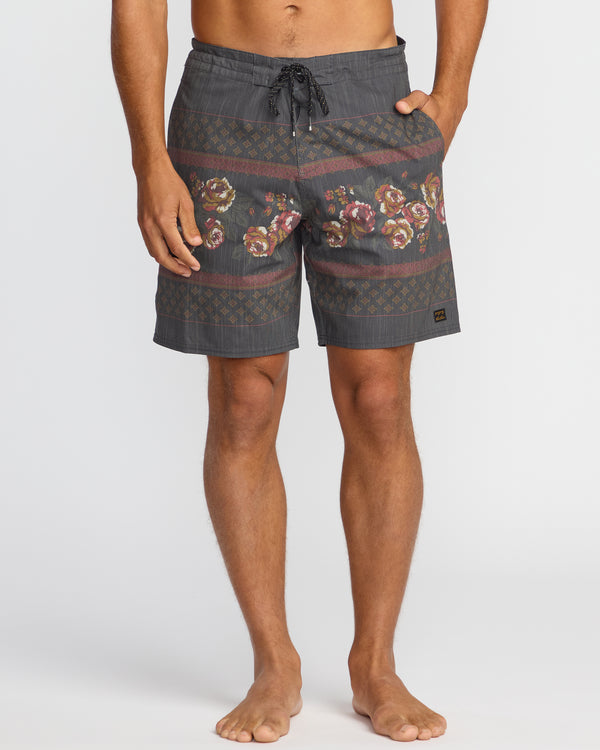 billabong Sundays Lo Tide 19" Boardshorts - Black