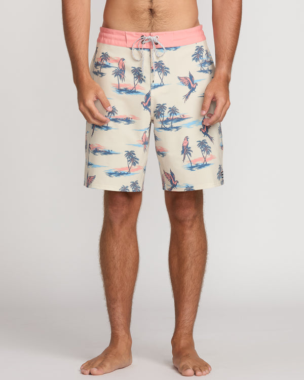 billabong Sundays Lo Tide 19" Boardshorts - Chino