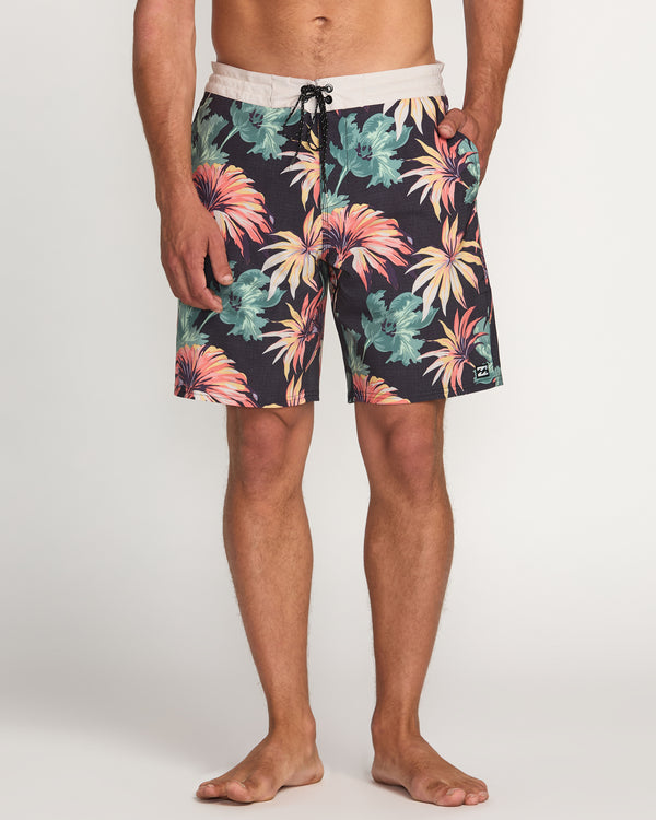 billabong Sundays Lo Tide 19" Boardshorts - Multi