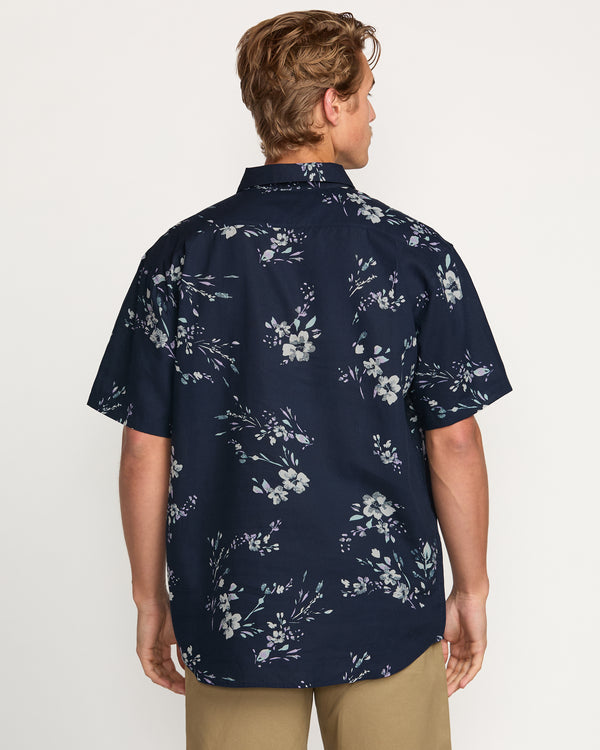 Billabong Sundays Short Sleeve Shirt - Dark Navy