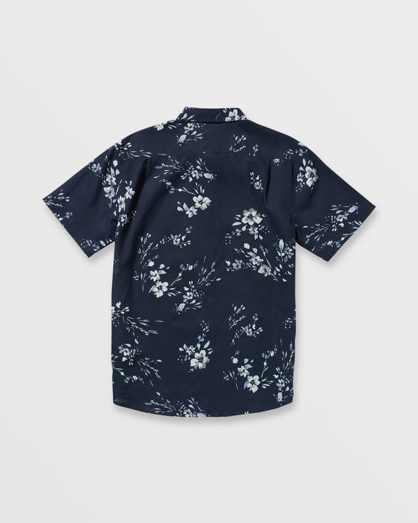 Billabong Sundays Short Sleeve Shirt - Dark Navy