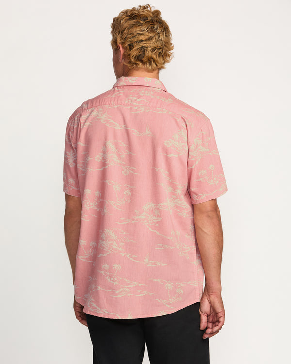 Billabong Sundays Short Sleeve Shirt - Dust Red