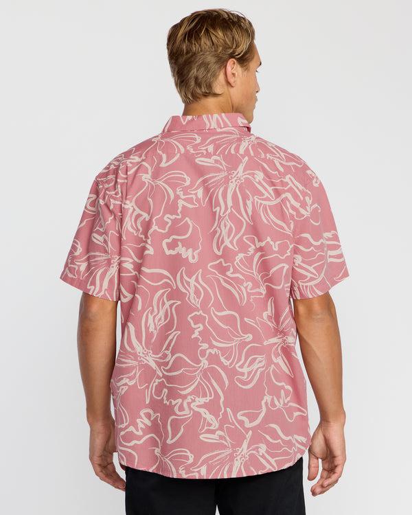 Billabong Sundays Short Sleeve Shirt - Faded Rose