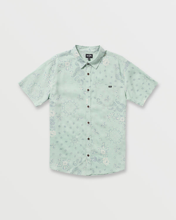 Billabong Sundays Short Sleeve Shirt - Mist Green