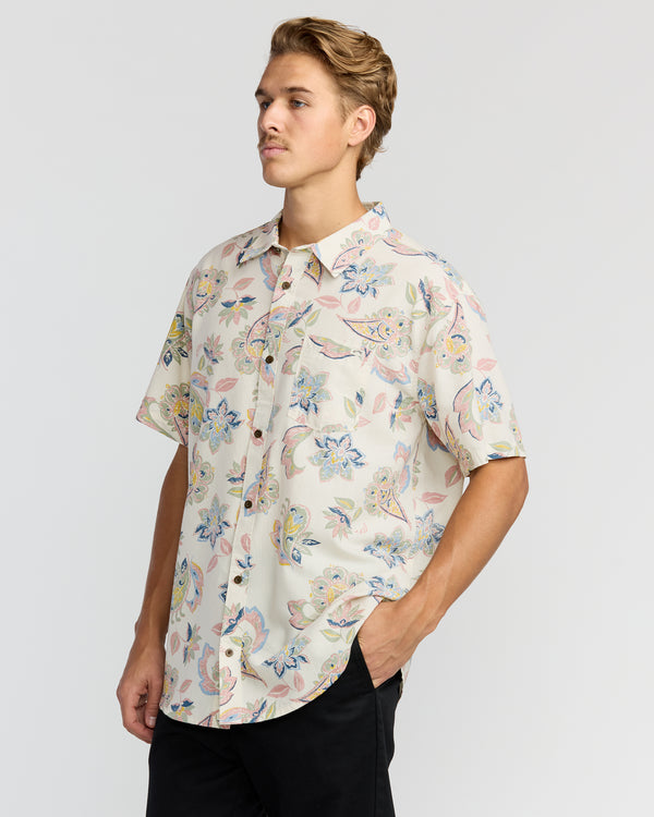 Billabong Sundays Short Sleeve Shirt - Sand
