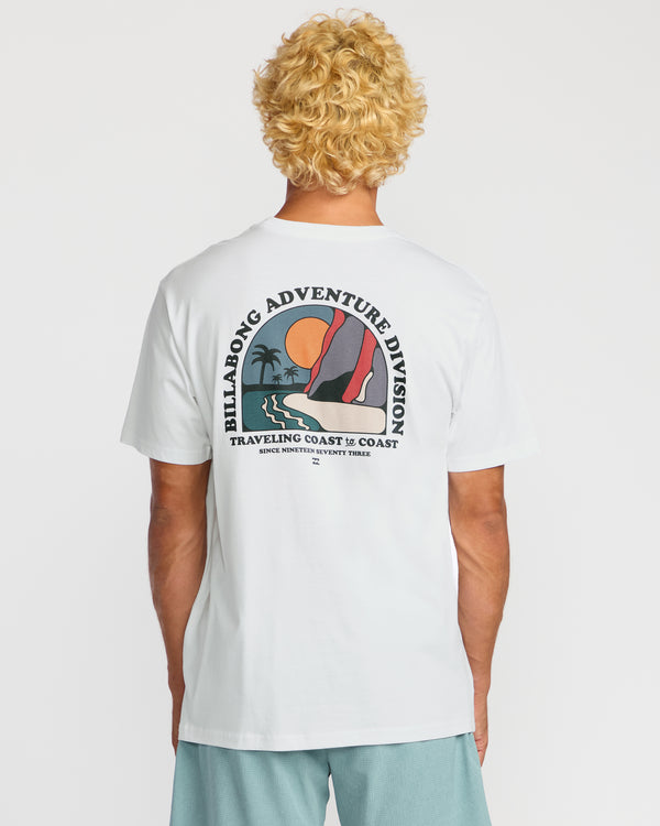 Billabong Sundown A/Div Short Sleeve T-Shirt - White