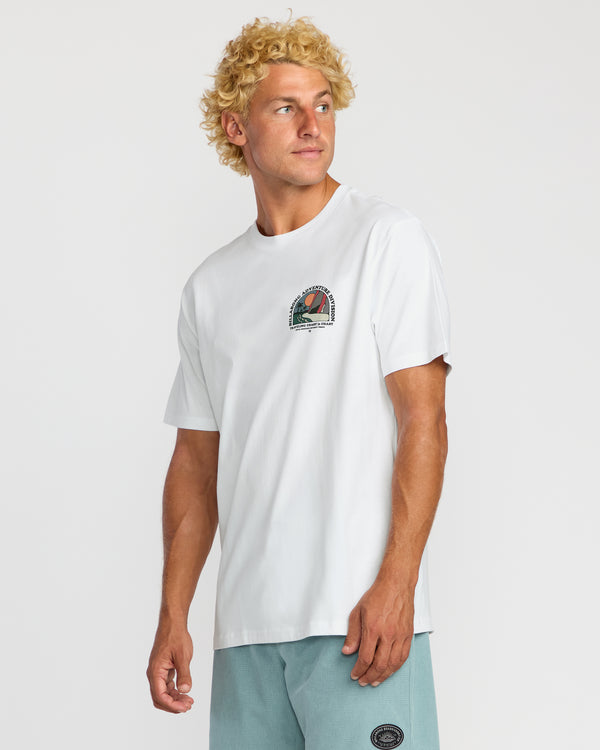 Billabong Sundown A/Div Short Sleeve T-Shirt - White