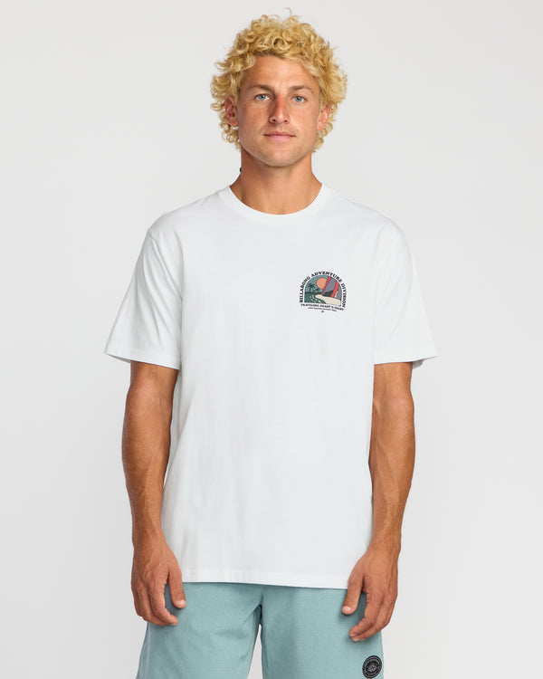 billabong Sundown A/Div Short Sleeve T-Shirt - White