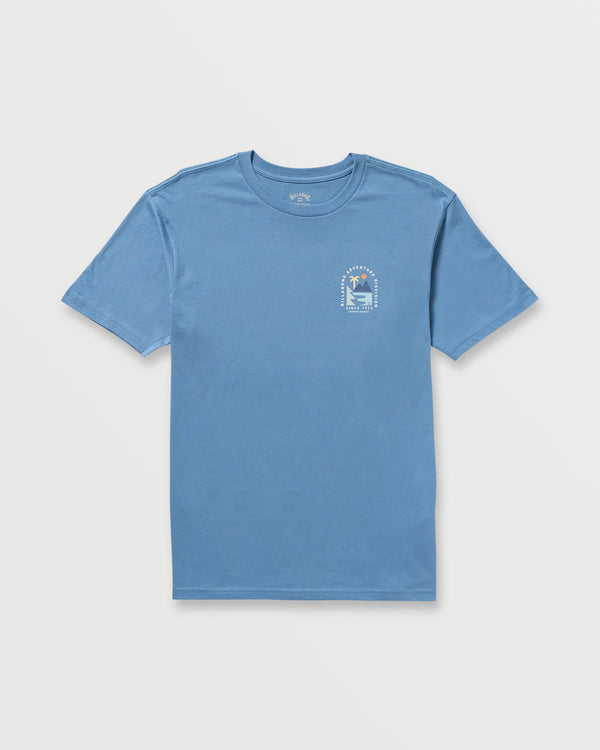 Billabong Sundown A/Div Tee - Carolina Blue