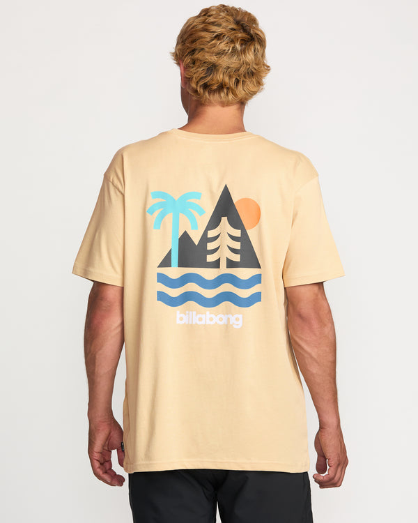 Billabong Sundown A/Div Tee - Desert