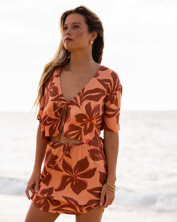 billabong Sunflower Skirt - Apricot