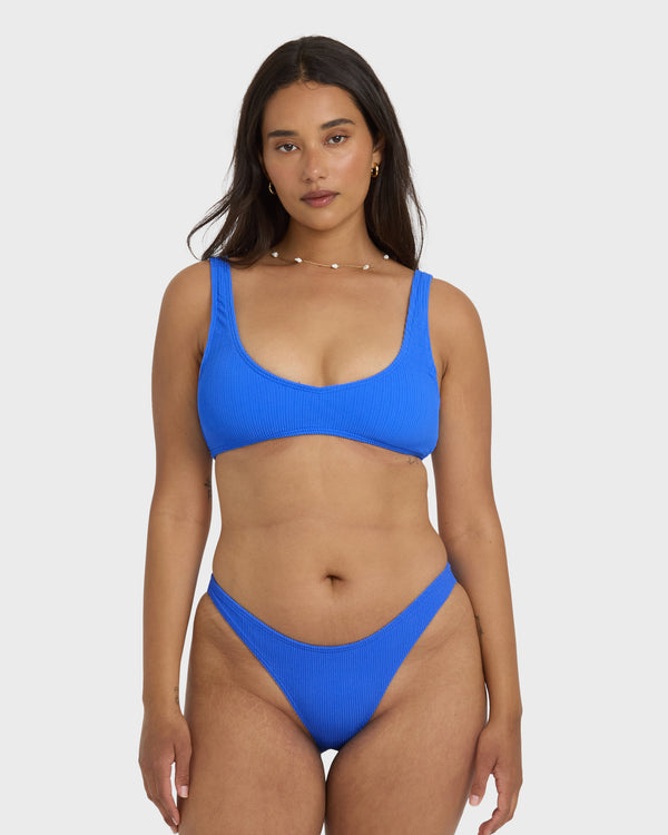 Billabong Sunrays Tropic Bikini Bottom - Tidal Blue