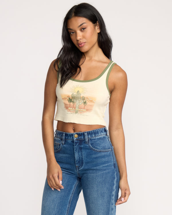 Billabong Sunset Break Tank - Butter