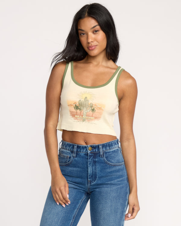 Billabong Sunset Break Tank - Butter