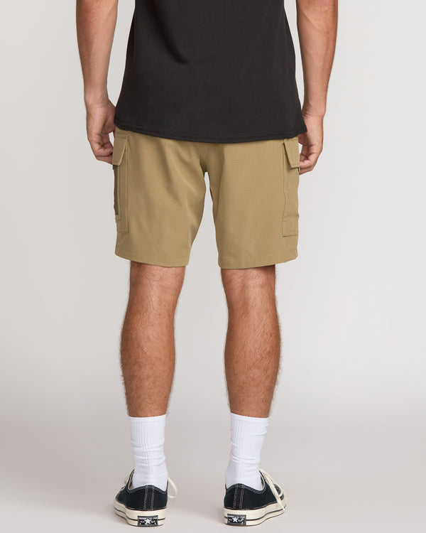Billabong Surftrek Cargo Hybrid Shorts - Gravel