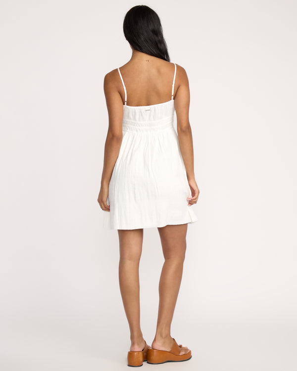 Billabong Sweet On You Mini Dress - Salt Crystal