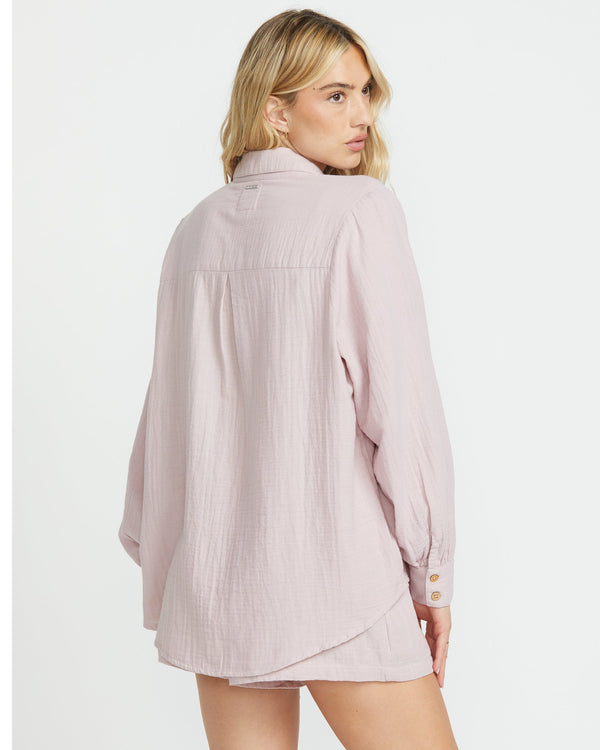 Billabong Sweet Swell Long Sleeve Shirt - Haze