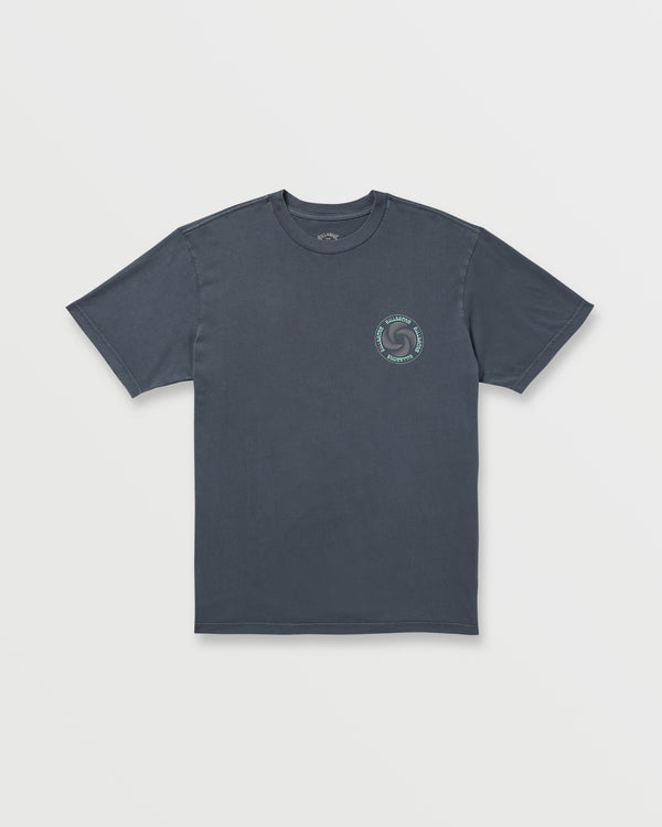 Billabong Swivel Premium Wave Wash Tee - Aged Indigo