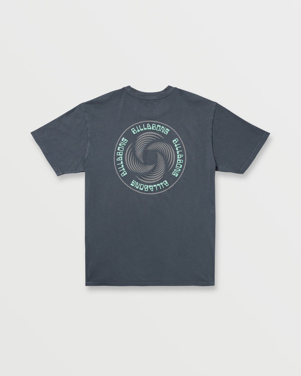 Billabong Swivel Premium Wave Wash Tee - Aged Indigo