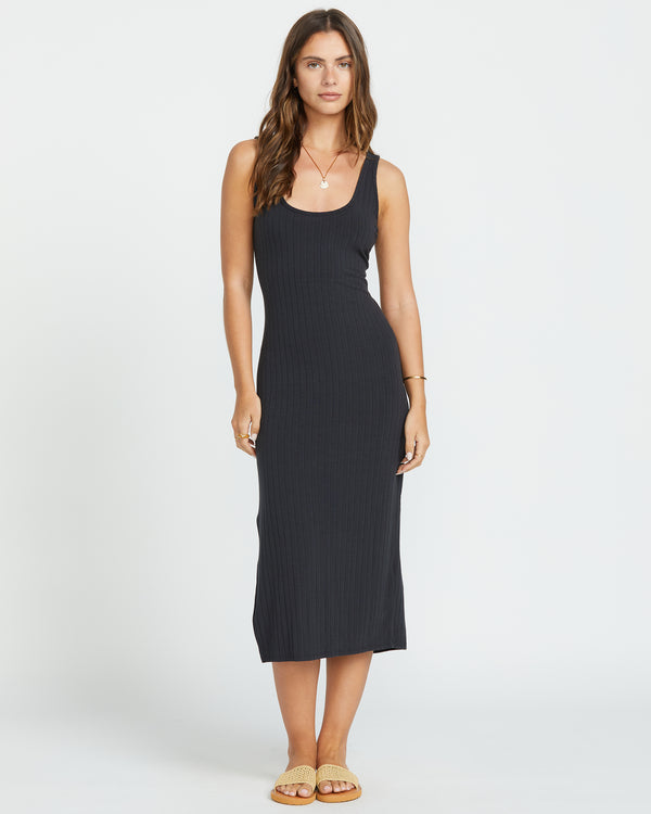 Billabong Take A Look Reversible Dress - Black Sands