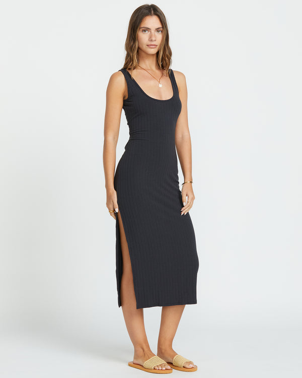 Billabong Take A Look Reversible Dress - Black Sands