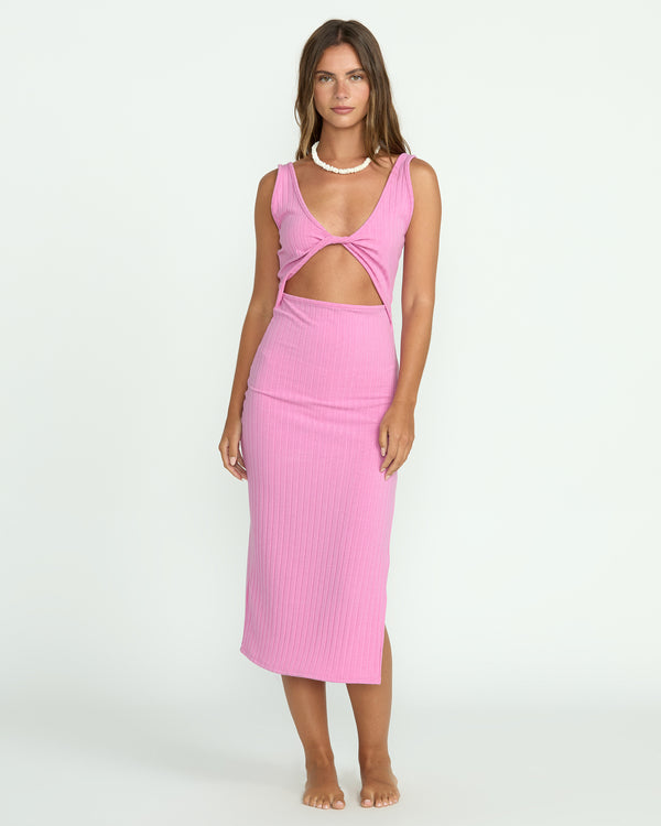 Billabong Take A Look Reversible Dress - Bright Rose