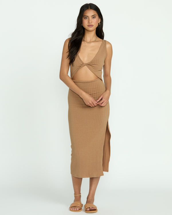 Billabong Take A Look Reversible Dress - Rose Brown