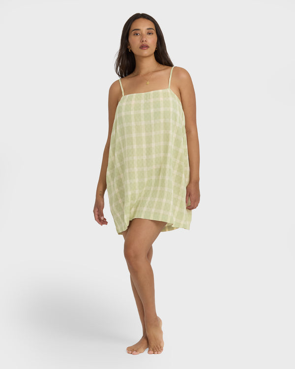 Billabong Take It Easy Dress - Pistachio