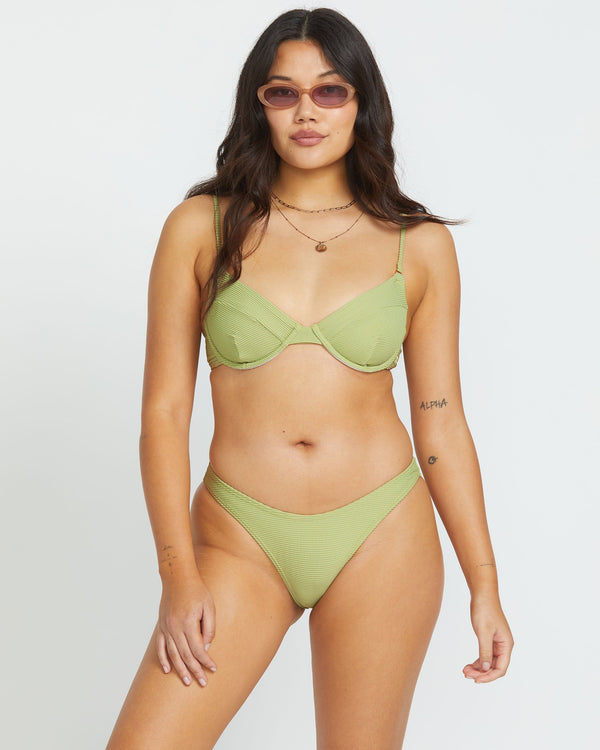 Billabong Tanlines Hike Bikini Bottom - Avocado
