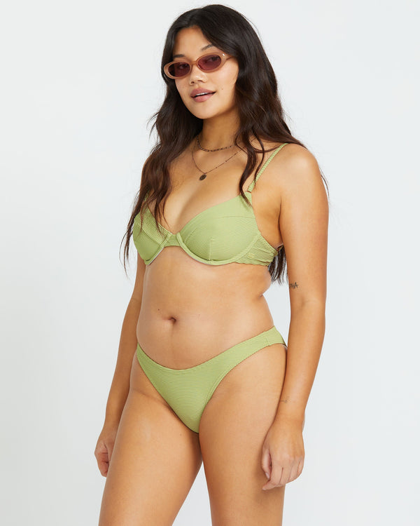 Billabong Tanlines Hike Bikini Bottom - Avocado