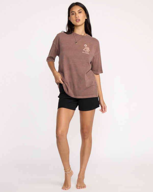Billabong The Great Waves T-Shirt - Espresso