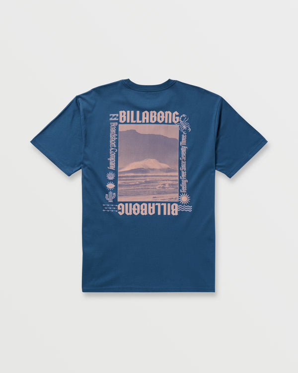 Billabong The Hunt Regular Tee - Deep Blue